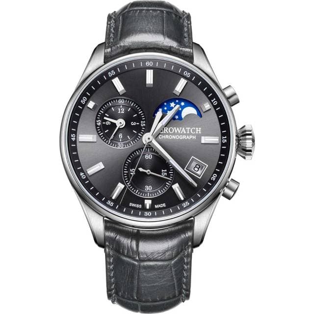 Aerowatch Les Grandes Classiques Chronograph Moon-Phases A 78990 AA01