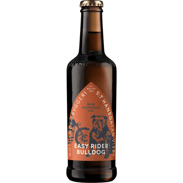 Gotlands Bryggeri Easy Rider Bulldog Non-Alcoholic IPA 0.4% 33 cl