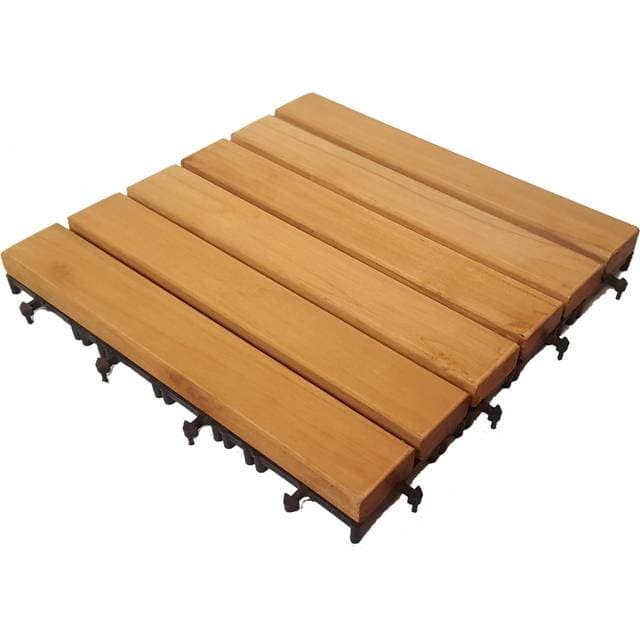 Hardy Deck Terrassefliser teaktræ (60x60cm)