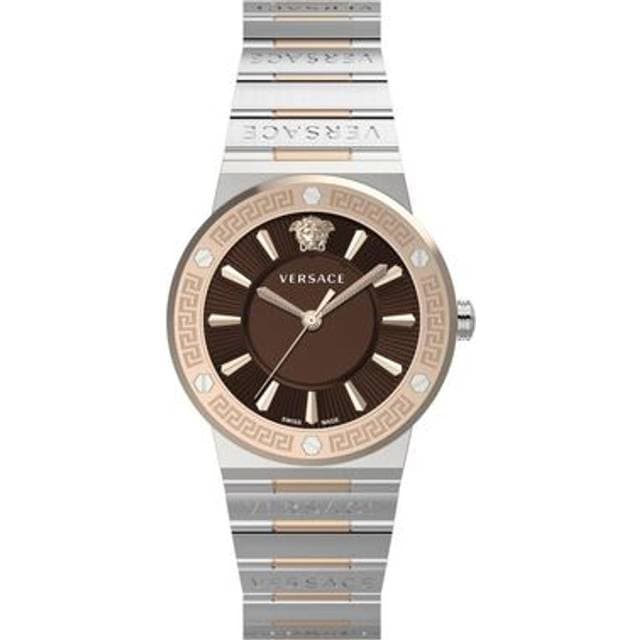Versace Greca Logo VEVH01220 Women's Watch - Quartz - Gray