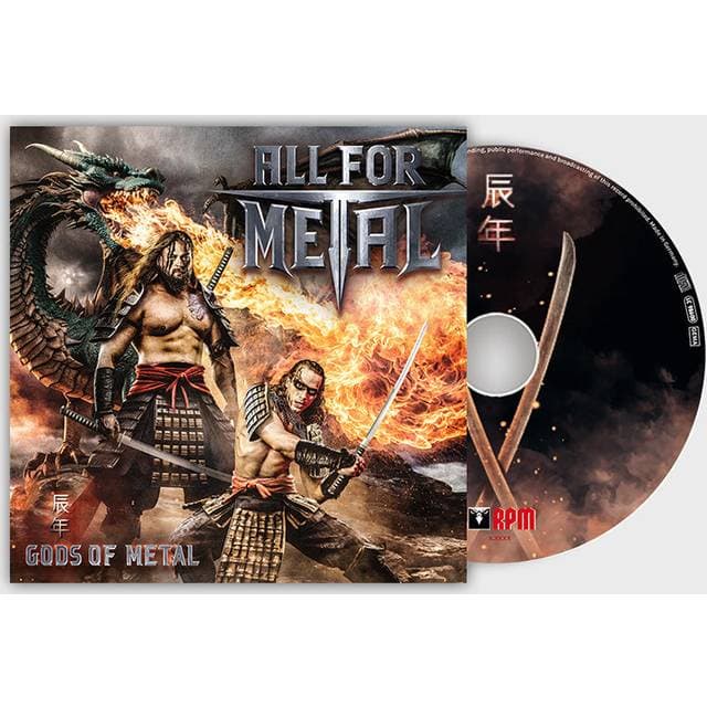 All For Metal Gods of Metal Unisex Standard (CD)