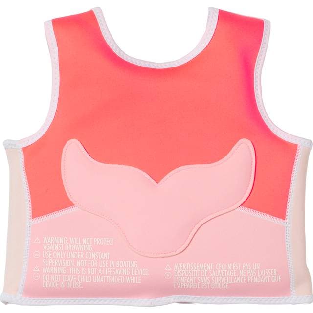 Sunnylife Svømmevest Melody the Mermaid Neon Strawberry