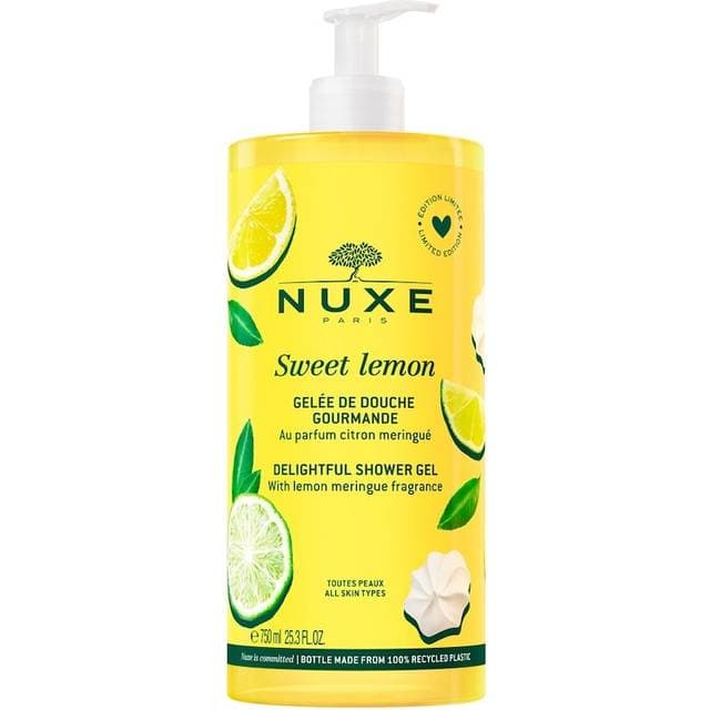 Nuxe Kropspleje Body Sød Citron Geleé de Douche 750 ml 750ml