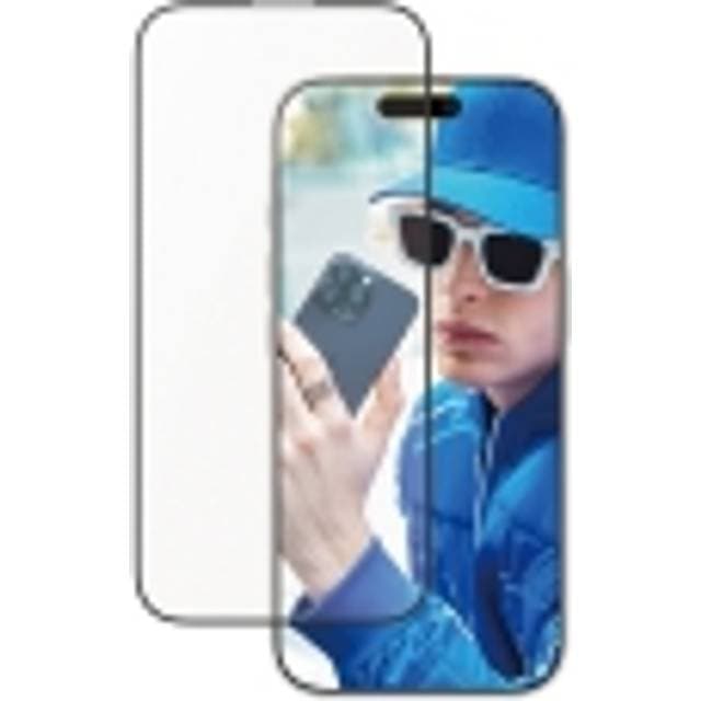 PanzerGlass Skærmbeskyttelse Aluminum Ramme iPhone ''24 6.3 Pro Ultra-Wide Fit