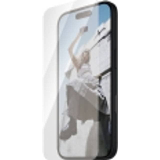 PanzerGlass SAFE. BY PANZERGLASS SKÆRMBESKYTTELSE IPHONE '24 6.1 ULTRA-WIDE FIT