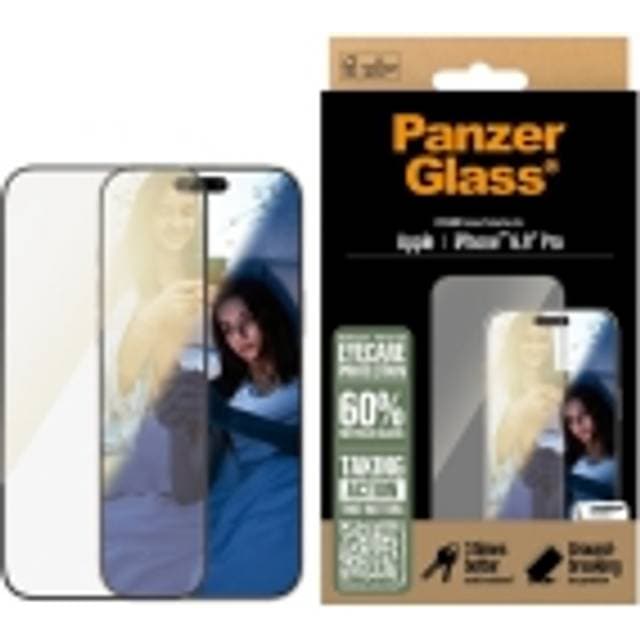 PanzerGlass PANZERGLASS EYECARE SKÆRMBESKYTTELSE IPHONE '24 6.9 PRO ULTRA-WIDE FIT