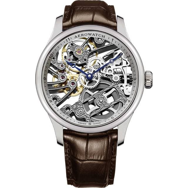 Aerowatch Renaissance Big Mechanical Skeleton A 50981 AA01 Grå