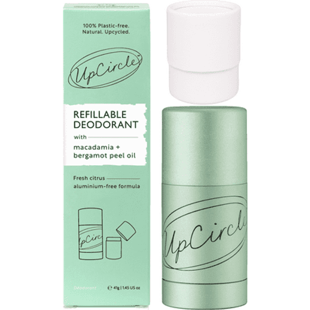 UpCircle Refillable Deodorant with Macadamia Bergamot 41 g
