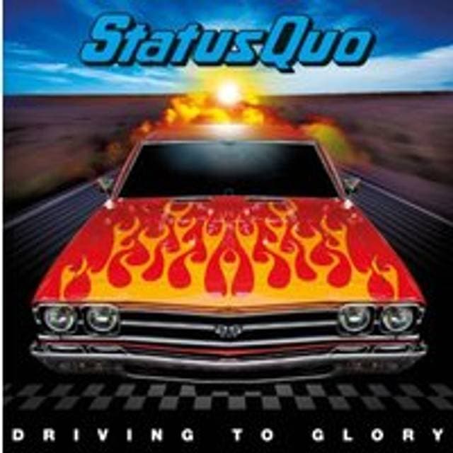 Status Quo LP Driving to Glory Unisex Standard (Vinyl)
