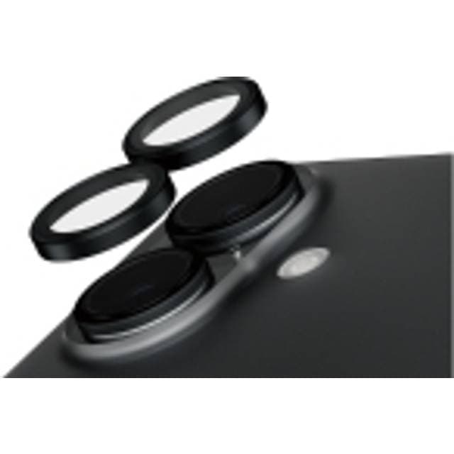 PanzerGlass SAFE. by Kameralinsebeskytter Sort iPhone ''24 6.1 6.7