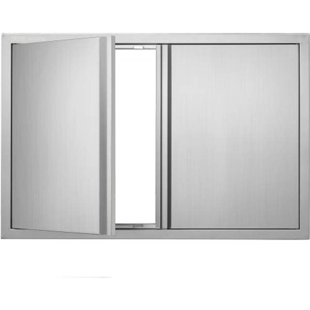 VEVOR BBQ Adgangsdør 914x610 mm Dobbelt Udendørs