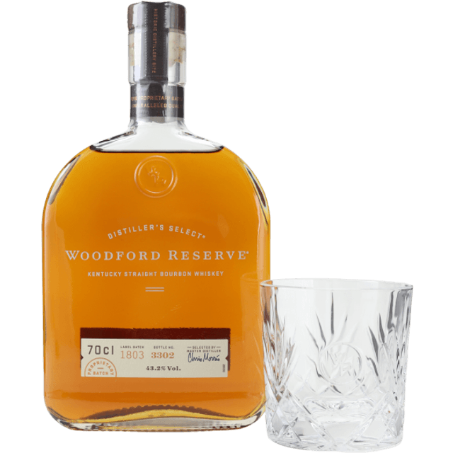 Woodford Woodford Reserve Distillers Select Bourbon Whiskey 43,2% 0,7l Tumbler 70 cl