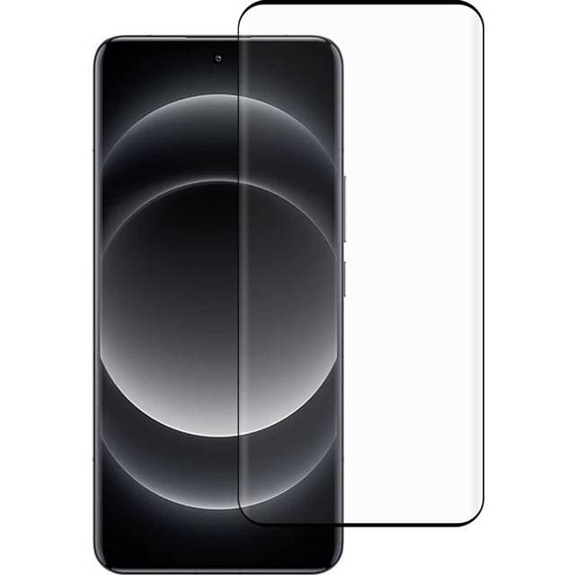 INCOVER Xiaomi 14 Ultra Hærdet Glas Full-Fit Skærmbeskyttelse Sort Kant