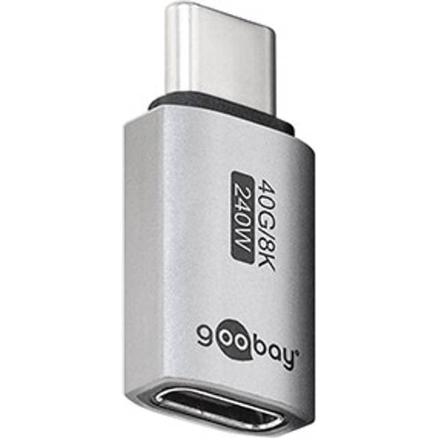 Goobay USB-C Portskåner-adapter USB4 40 Gbps 240W