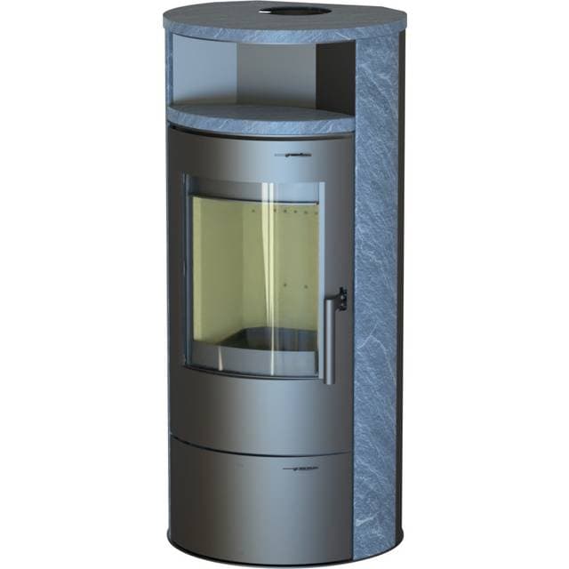 Thermia Kaminofen Vento Naturstein grau 7 kW 0774100631