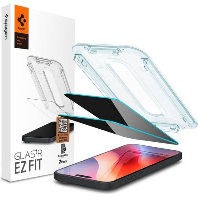 Spigen iPhone 17 Pro Screen Protector Privacy Glass 2 Pack