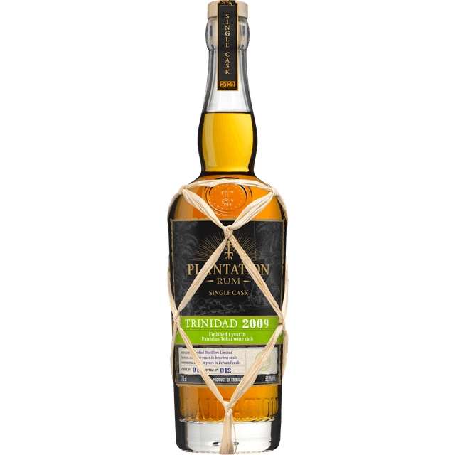 Plantation PLANTATION TRINIDAD 2009 Tokaj Single cask 2022 for Romdeluxe 52% ABV 70 cl