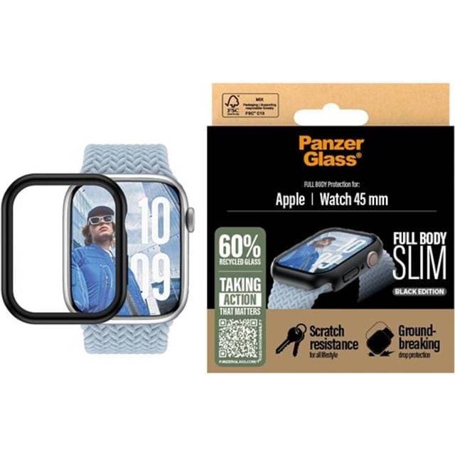 PanzerGlass Full Body Slim Screen Protector for Apple Watch Series 10 46mm