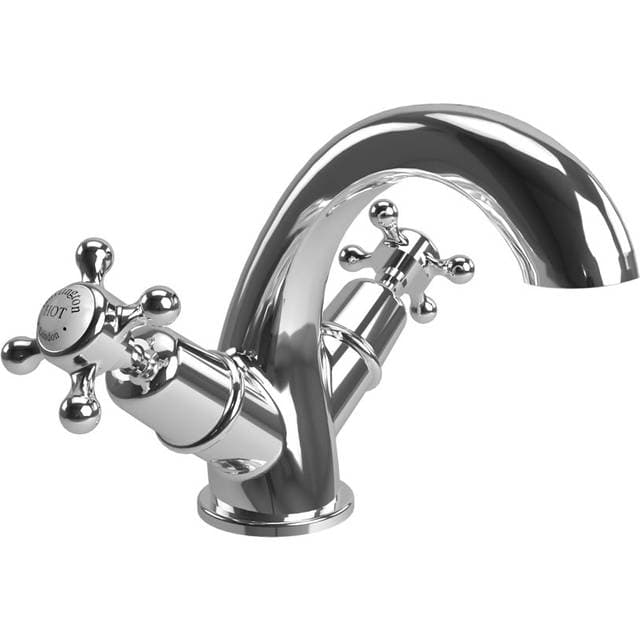 Hill Ceramic Burlington Tvättställsblandare Claremont Krom