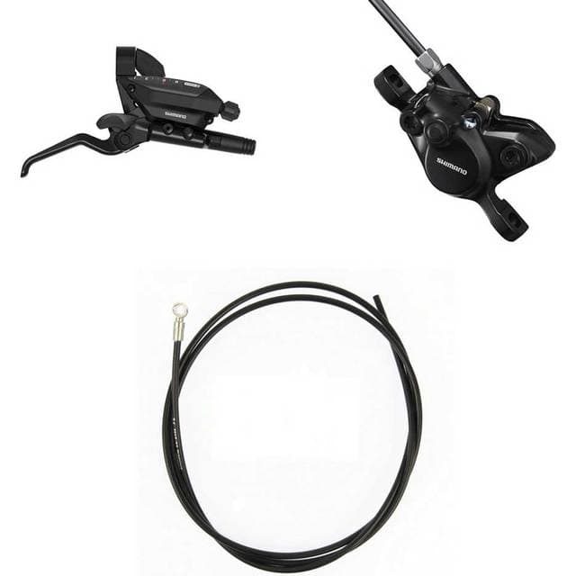 Shimano MT200 Hydraulisk Bremsesæt Og Mekanisk Gearskifter 8 Gear