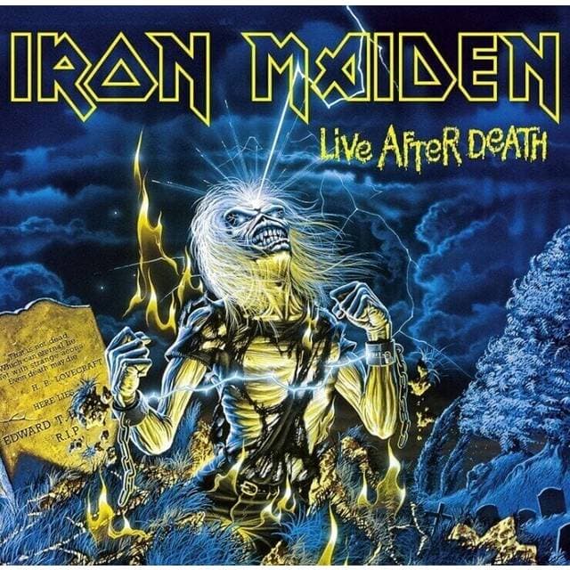 Iron Maiden LP Live After Death Unisex Standard (Vinyl)
