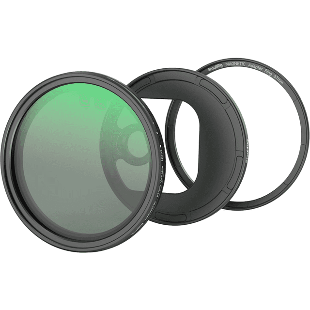 Smallrig Smallrig 4724 Attachable VND Filter Kit ND2-ND32 1-5 Stop with M-mount Filter Adapter 67mm