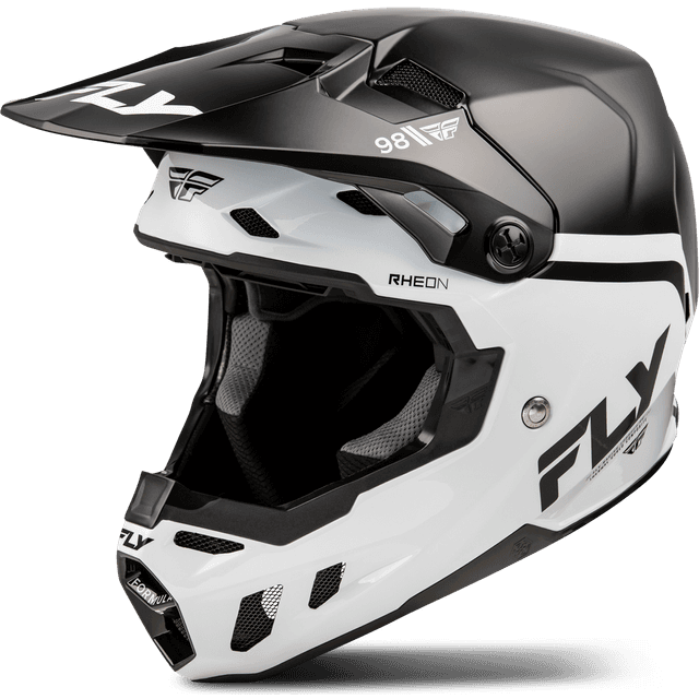 Fly Racing Crosshjelm Formula CC Objective, Sort/Hvid