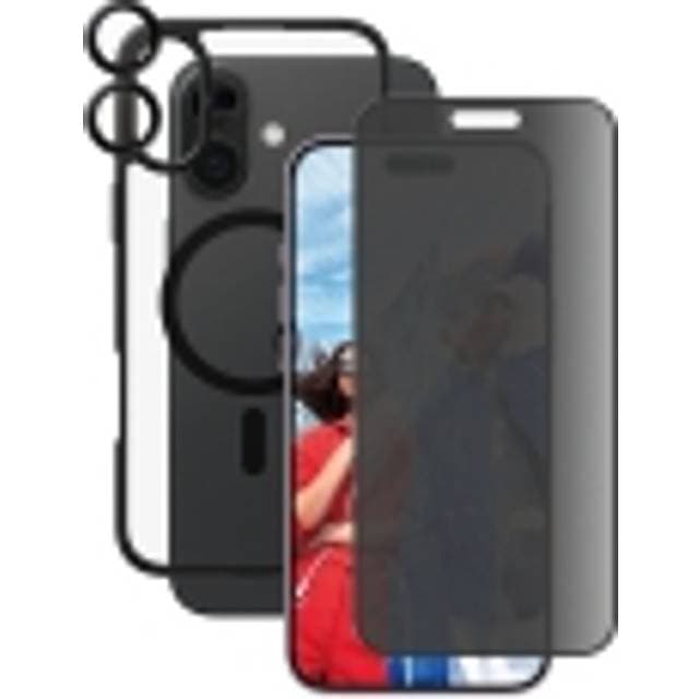 CARE by PanzerGlass PanzerGlass CARE by Flagship 3-in-1 Privacy Pakke iPhone 16 Plus