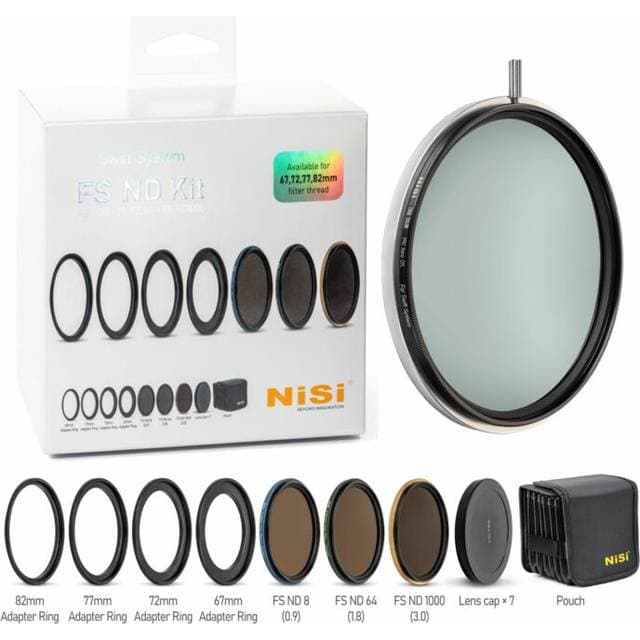 NiSi Swift FS ND Filter Kit 82mm