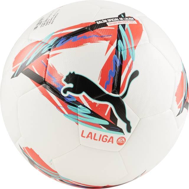 Puma Orbita LaLiga 1 Hybrid Football - White/Multicolor