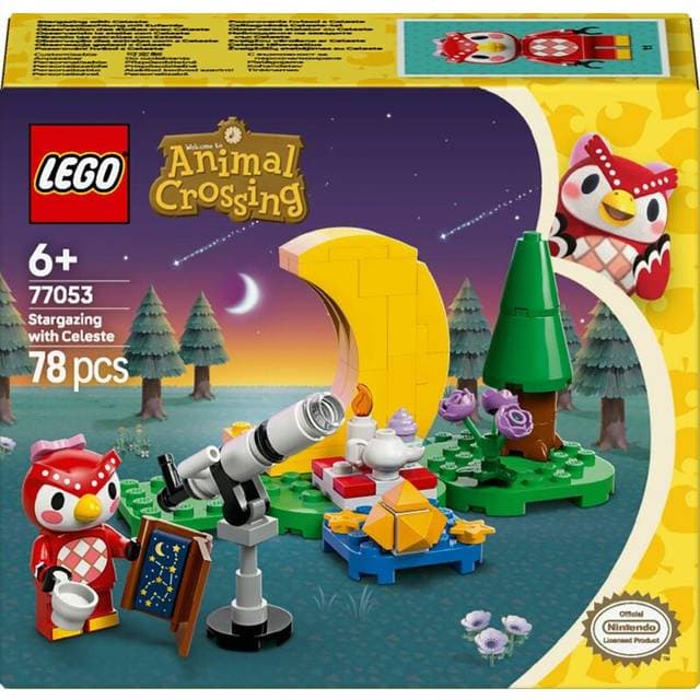 LEGO Animal Crossing Stjernekiggeri med Celeste 77053
