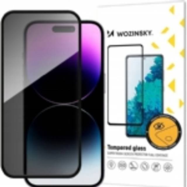 Wozinsky Privacy Glass privacy hærdet glas med antispionfilter til iPhone 16