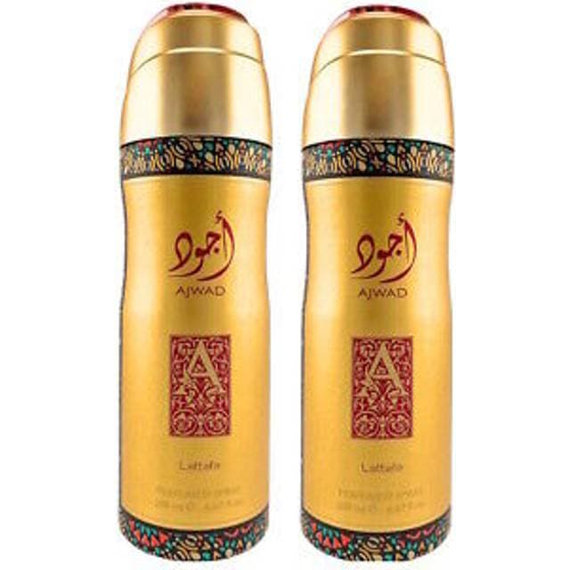 Lattafa Ajwad Deodorant Spray 200ml Pack of 2 200ml 2-pak