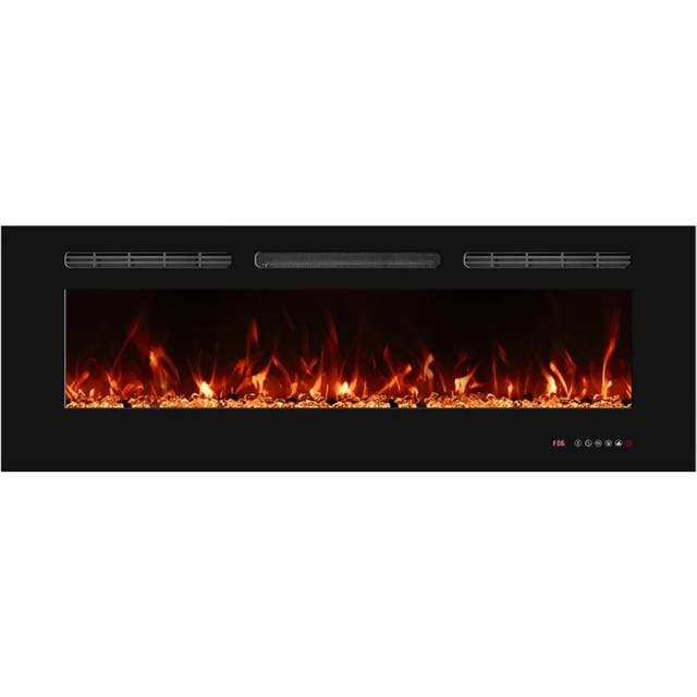 ScandiFlames Titanite 127 cm Væg Og Indbygningselpejs