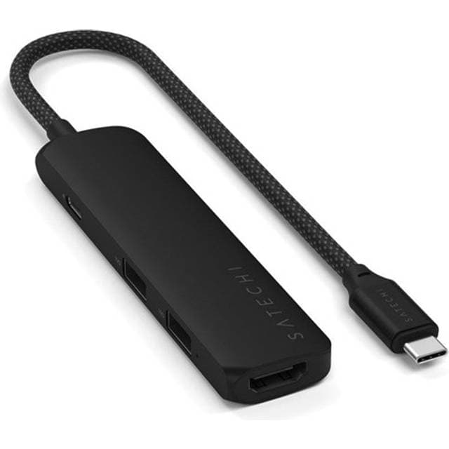 Satechi 4-in-1 USB-C Slim Multiport Adapter 4K