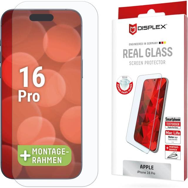 Displex Skærmbeskyttelse til iPhone 16 Pro Max