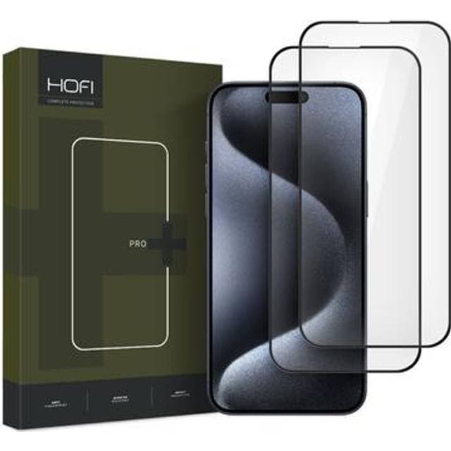 Hofi iPhone 16 Pro Glass Pro+ Skærmbeskyttelse 9H 2 Stk