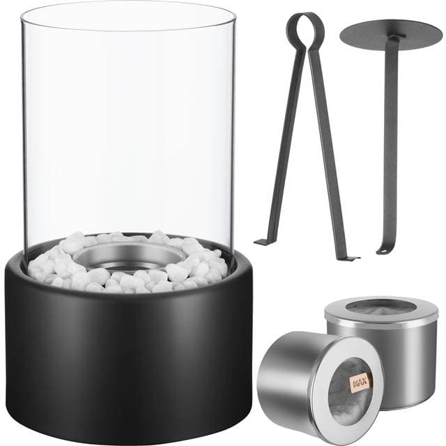 tectake Bioethanol Damine Varmebestandig Pejs 2 Brændkamre