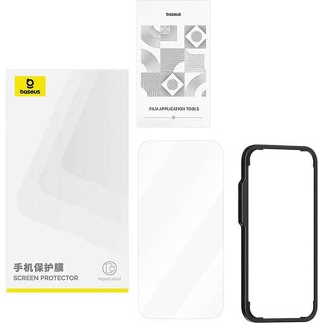 Baseus Superior HD privacy tempered glass for iP 11Pro/X/XS cleaning kit and EasyStick