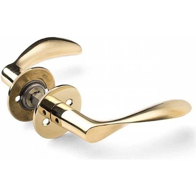 D-Line Dørgreb AJ 111 mm Messing Stor Model Cc 30 mm