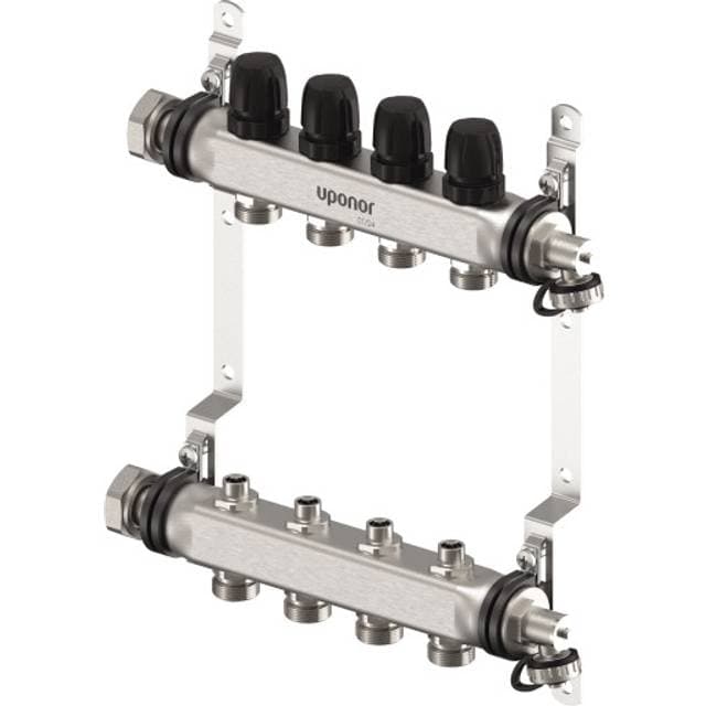 Uponor vario S fordelerrørsæt 4 kredse LS 4X3/4EURO