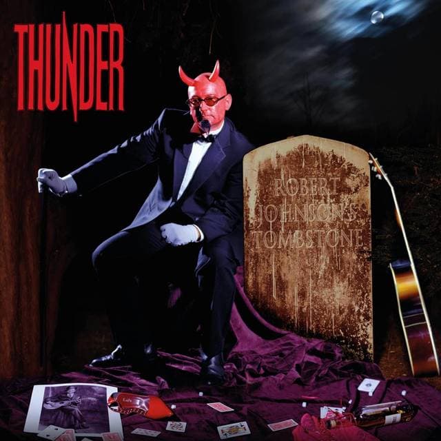 Thunder LP Robert Johnson's tombstone Unisex Standard (Vinyl)