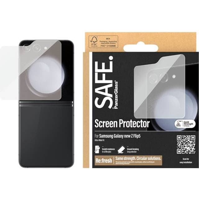 SAFE. by PanzerGlass SAFE. by PanzerGlass Screen Protector Samsung Galaxy Z Flip6 Classic Fit