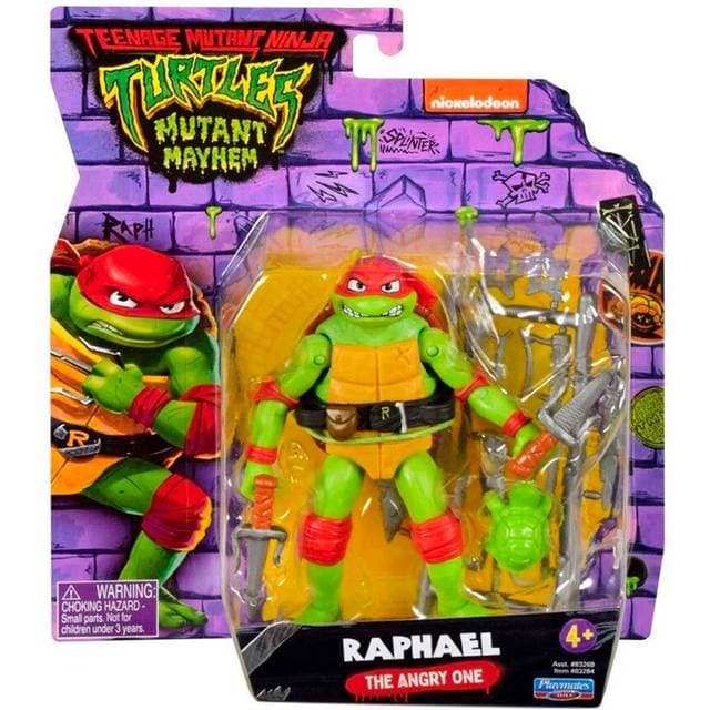 Playmates Toys Turtles Mutant Mayhem Basic Figur Raphael