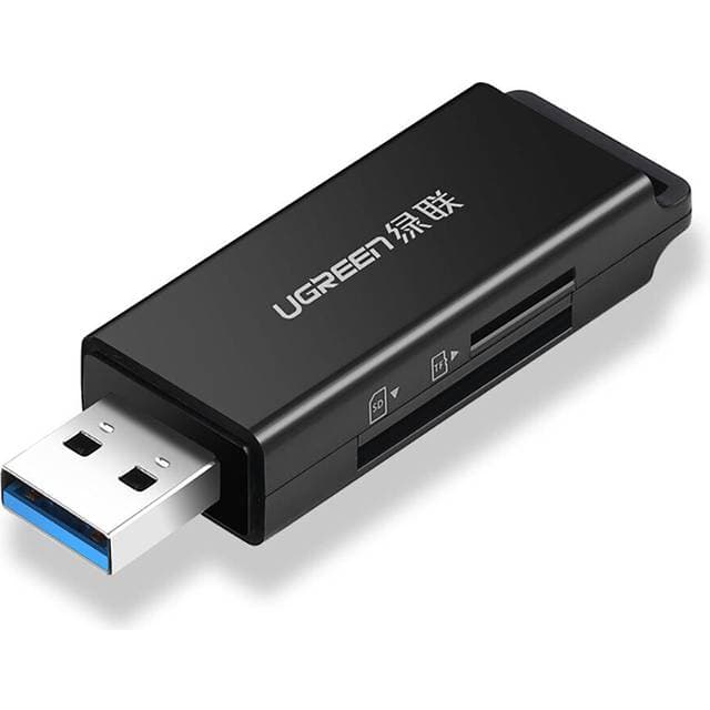 UGREEN 40752 Kortlæser USB Sort