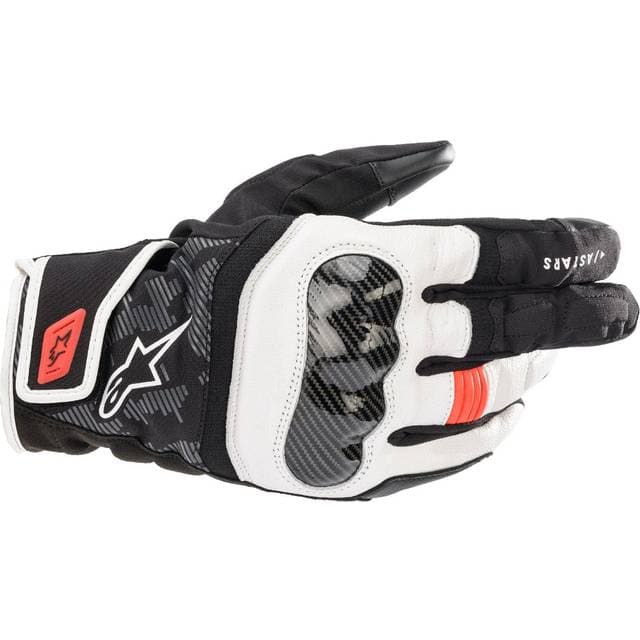 Alpinestars MC-Handsker SMX Z Drystar, Sort/Hvid/Rød