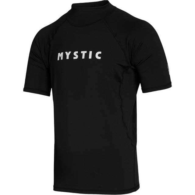 Mystic Mens Star Short Sleeve Lycra Vest Black