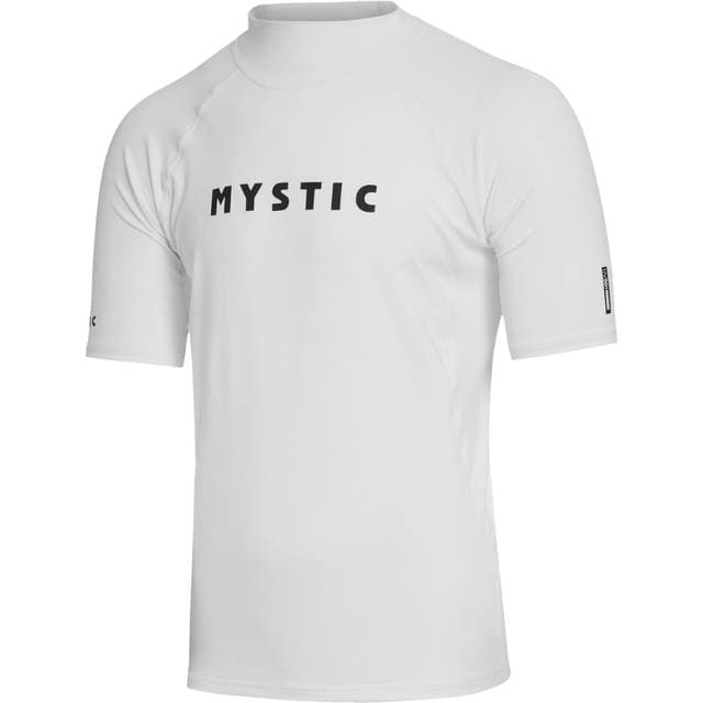Mystic Mens Star Short Sleeve Lycra Vest White