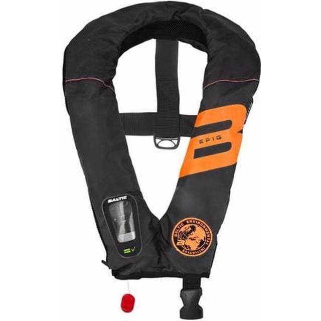 Baltic Oppustelig redningsvest EPIQ E.I 165N, automatisk, sort kulsyrepatron gram, kg