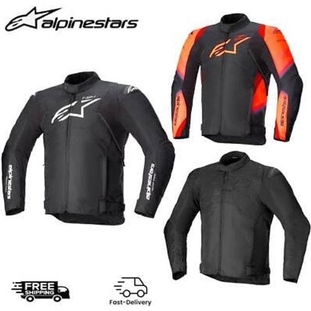 Alpinestars T-SP 1 V2 Vandtæt Tekstiljakke - Sort Herre